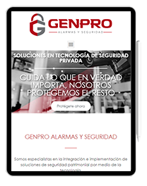 tablet genpro seguridad