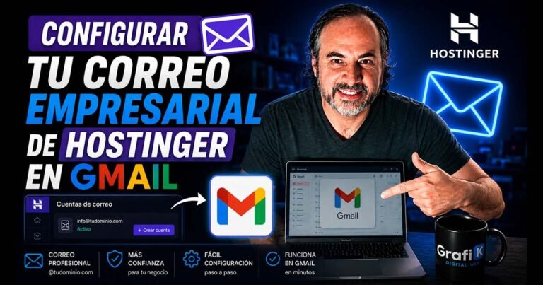 GFK correo empresarial Hostinger a Gmail
